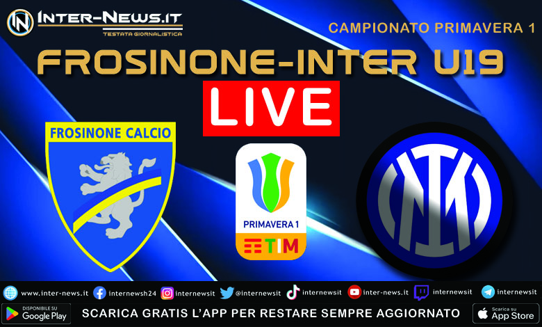 Frosinone-Inter Primavera live