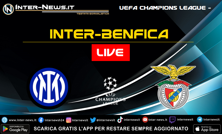 Inter-Benfica live