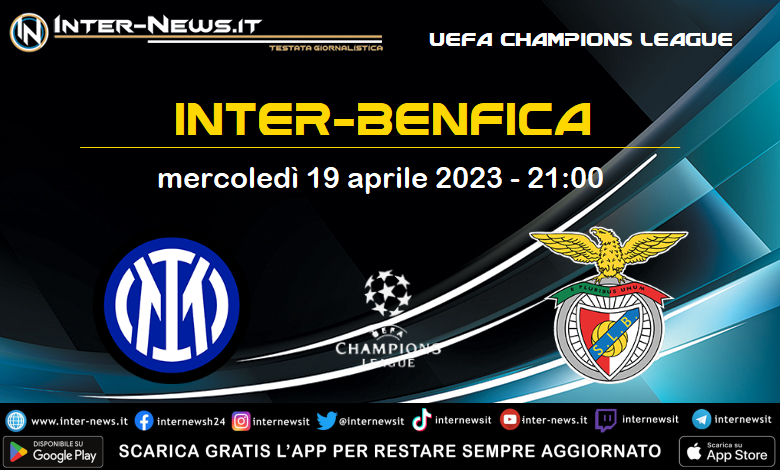 Inter-Benfica di UEFA Champions League