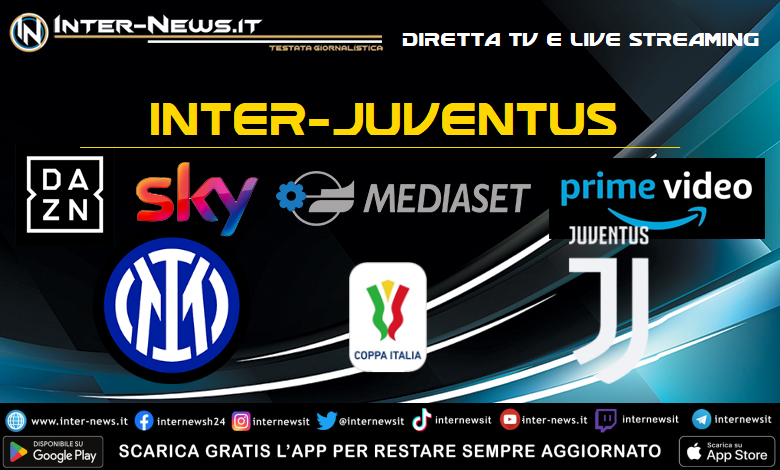 Inter-Juventus diretta TV e streaming