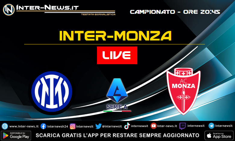 Inter-Monza live