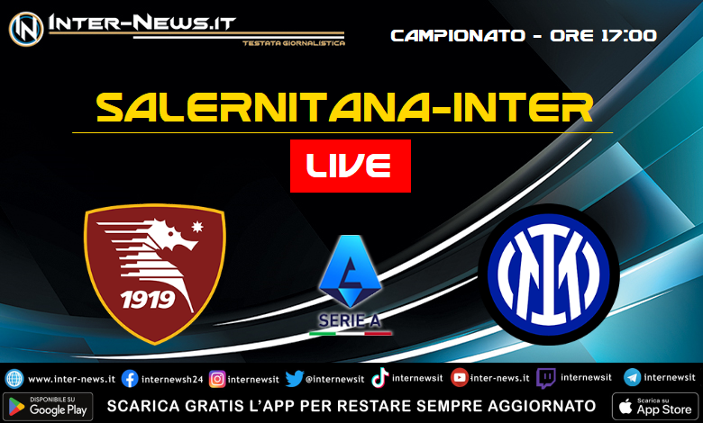 Salernitana-Inter live