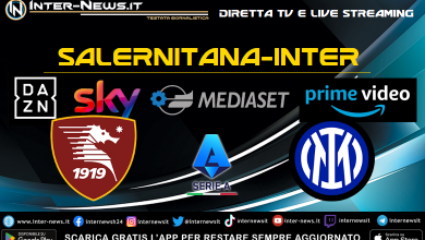 Salernitana-Inter dove vederla diretta TV e streaming