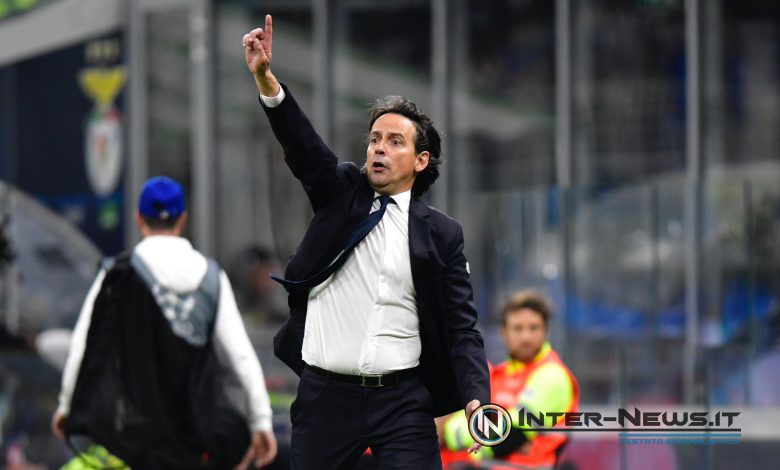 Simone Inzaghi in Inter-Benfica di Champions League (Photo by Tommaso Fimiano/Inter-News.it ©)