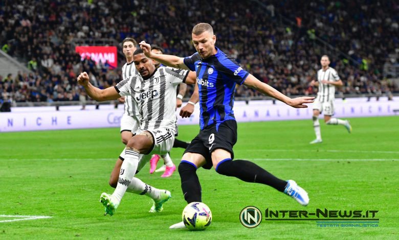 Edin Dzeko Inter Juventus