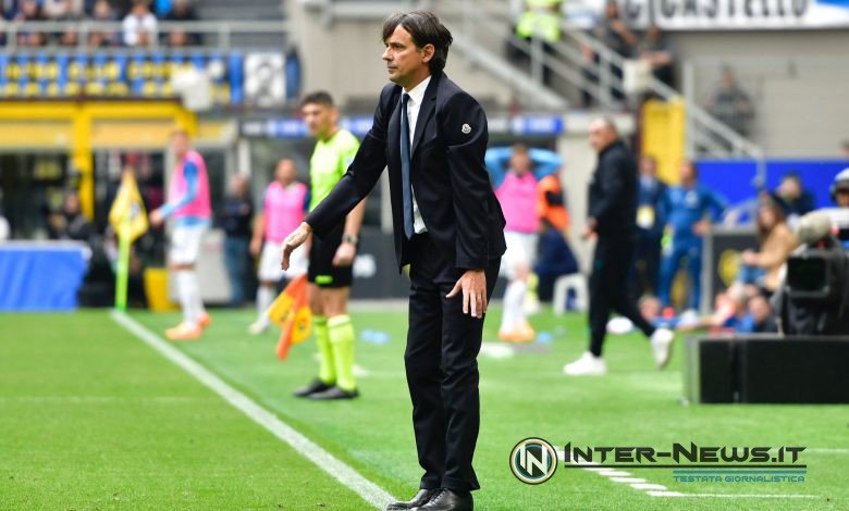 Simone Inzaghi in Inter-Lazio di Serie A (Photo by Tommaso Fimiano/Inter-News.it ©)