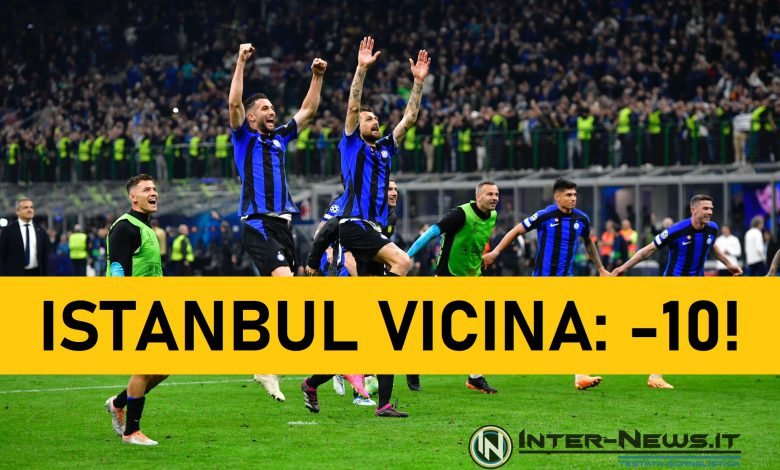 Finale di Champions League come la Juventus in Serie A: -10 a Manchester City-Inter (Photo Inter-News.it ©)