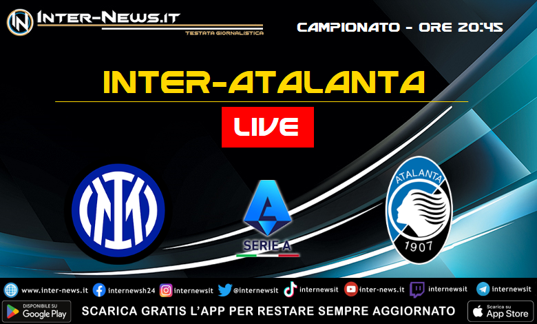 Inter-Atalanta live
