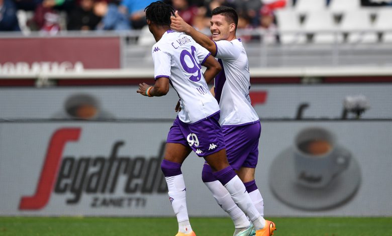 Luka Jovic Torino-Fiorentina