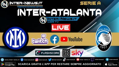 Inter-Atalanta diretta TV dove vedere streaming