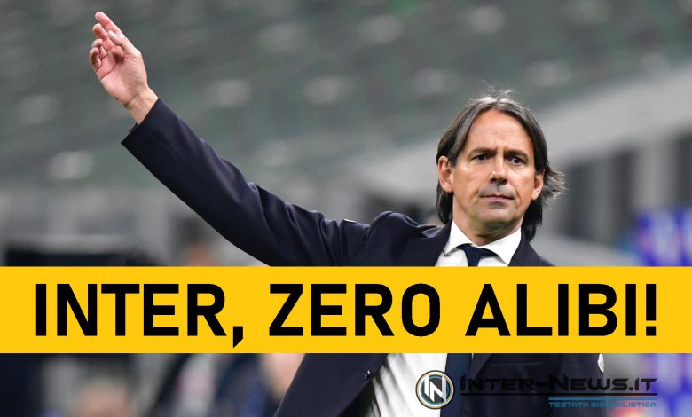 Simone Inzaghi carica l'Inter prima di Inter-Milan di Champions League (Photo Inter-News.it ©)