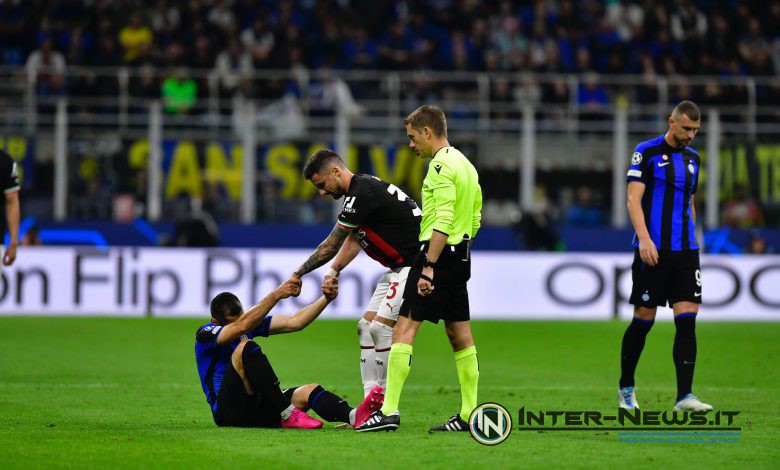 Henrikh Mkhitaryan, Rade Krunic e Turpin Inter-Milan