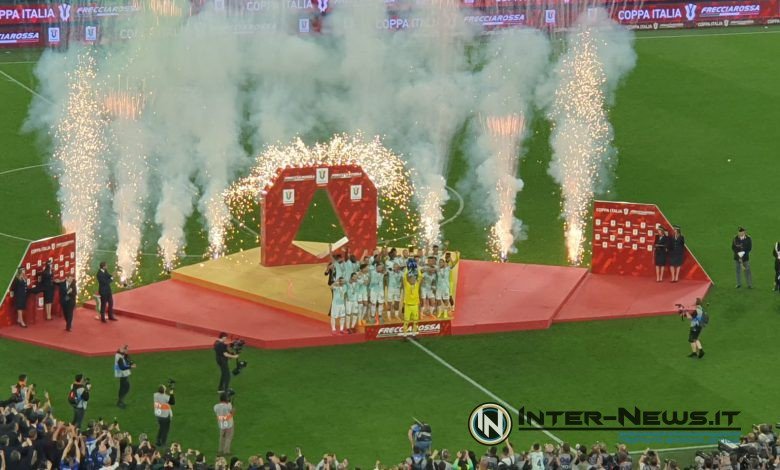 Festeggiamenti Coppa Italia, Fiorentina-Inter