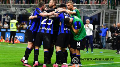 Esultanza Inter Inter-Atalanta
