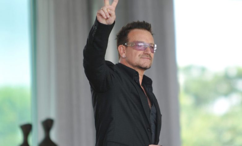 Bono Vox cantante U2