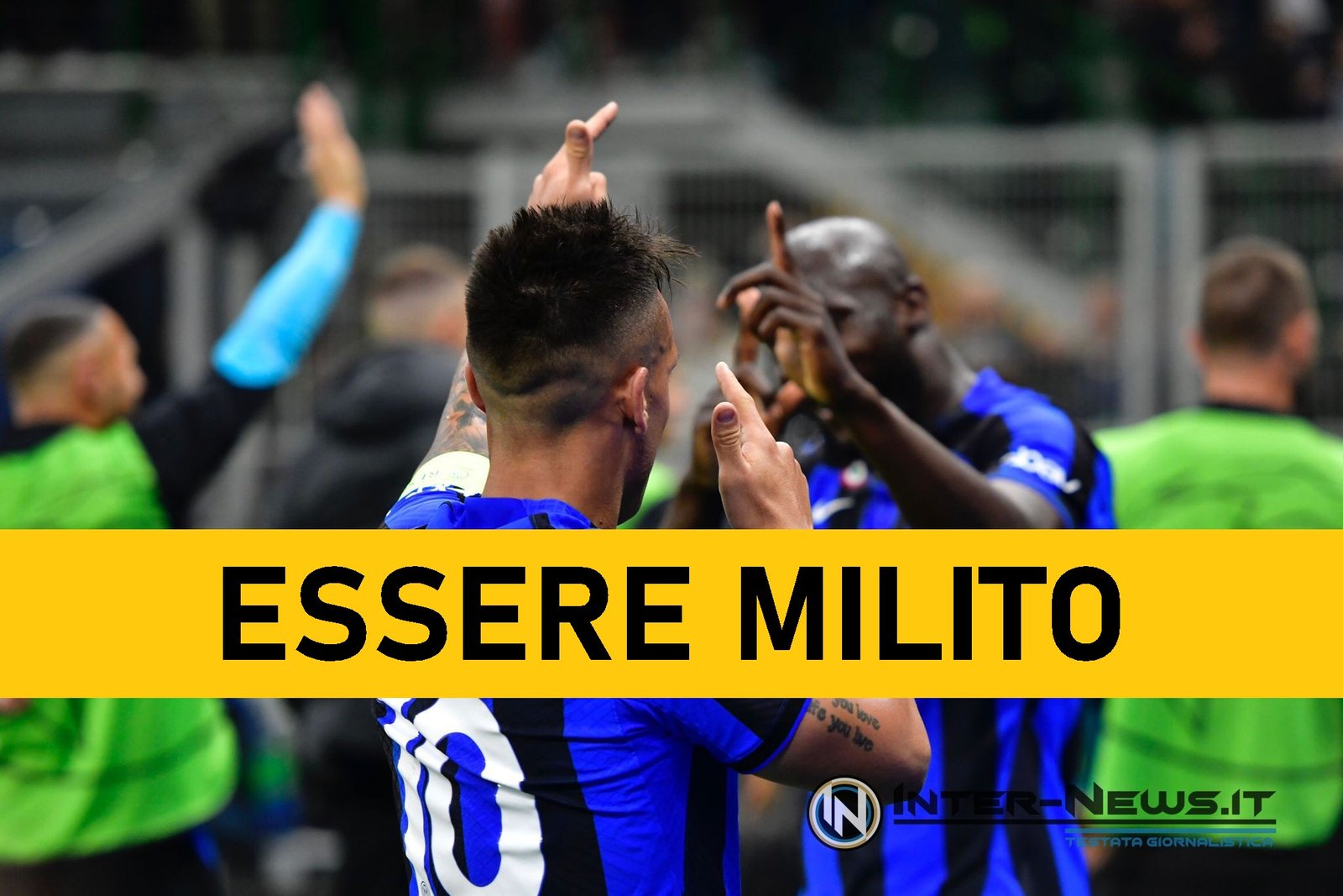 Romelu Lukaku e/o Lautaro Martinez nuovo Diego Milito in Manchester City-Inter? (Photo Inter-News.it ©)