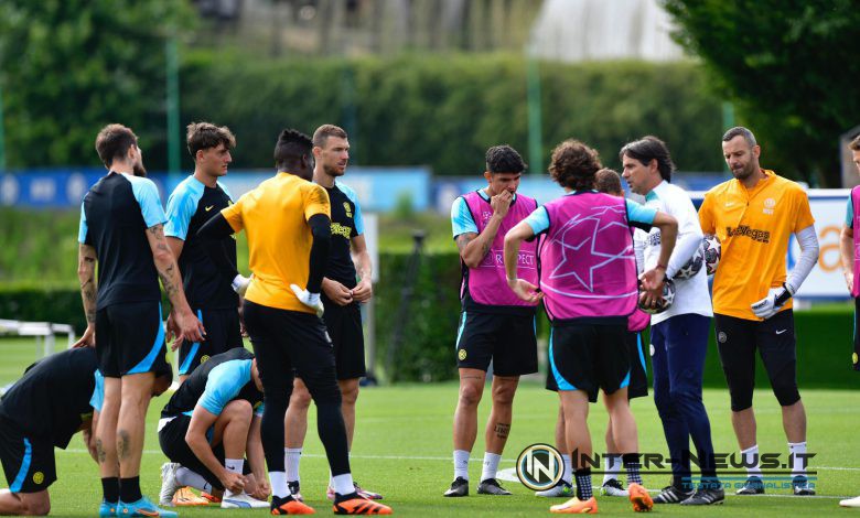 Inter, allenamento finale Champions League (copyright: Inter-News.it / Tommaso Fimiano)