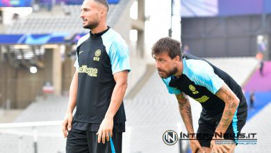 Danilo D'Ambrosio e Francesco Acerbi, vigilia di Manchester City-Inter, finale di Champions League a Istanbul