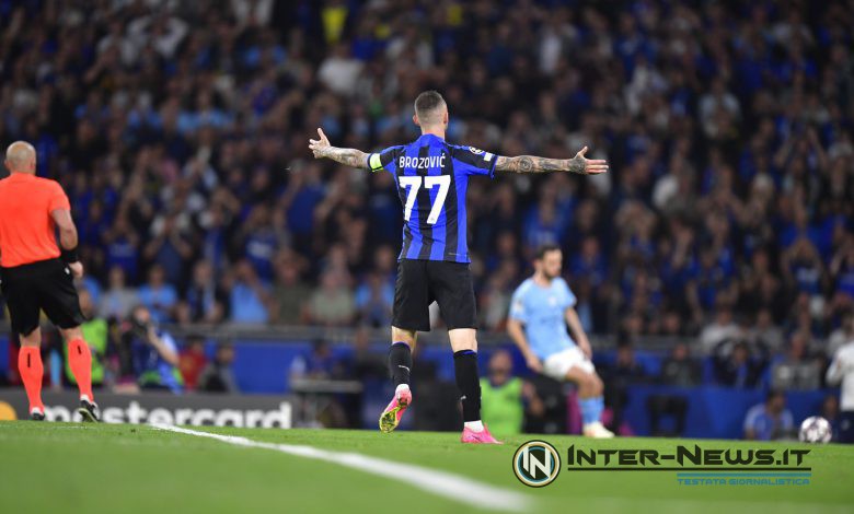 Marcelo Brozovic, Manchester City-Inter, finale di Champions League a Istanbul