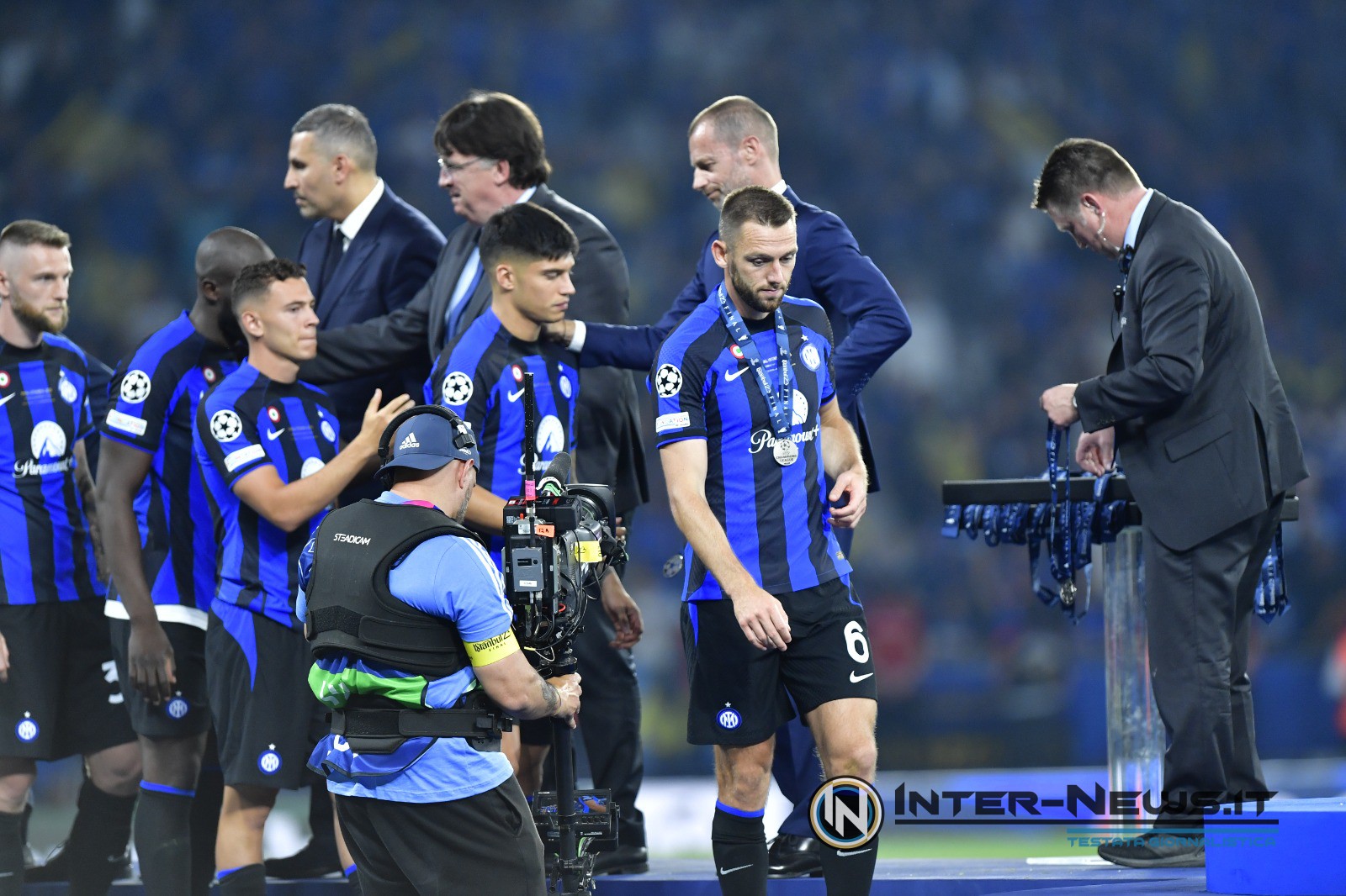 Aleksander Ceferin, Joaquin Correa, Stefan De Vrij, Manchester City-Inter, finale di Champions League a Istanbul