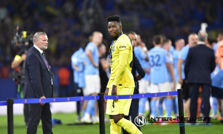 André Onana, Manchester City-Inter, finale di Champions League a Istanbul