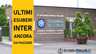 Esuberi Inter ancora da piazzare nel mese di agosto (Photo Inter-News.it ©)
