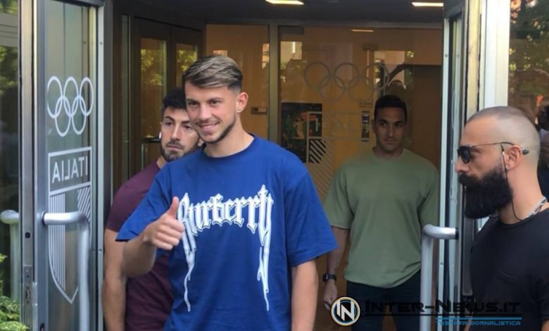 Lazar Samardzic visite mediche Inter