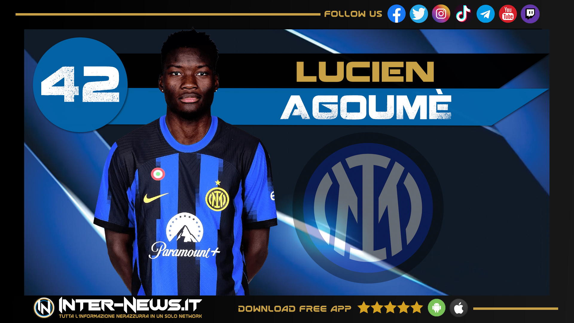 Lucien Agoumé, Inter