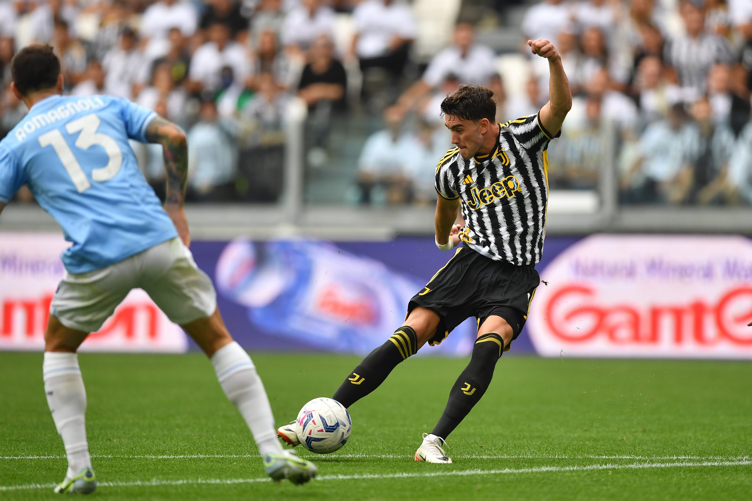 Dusan Vlahovic Juventus-Lazio