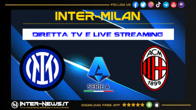 Inter-Milan diretta TV e streaming