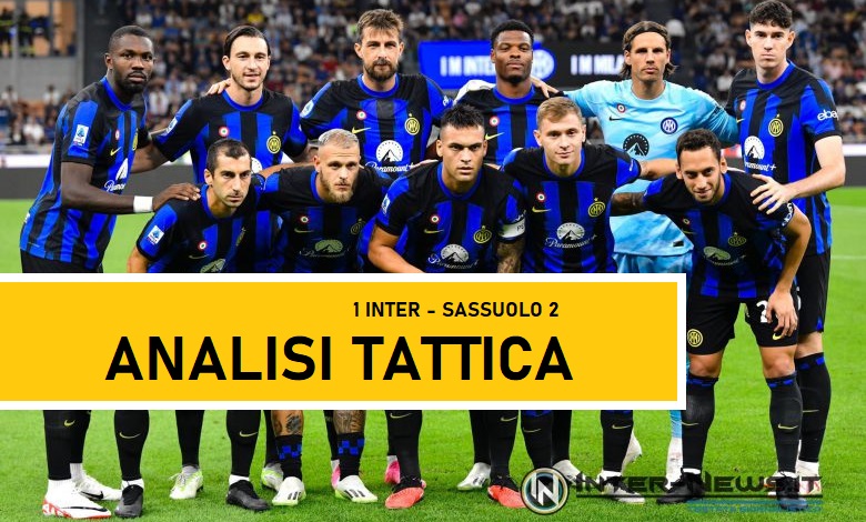 Inter Sassuolo (1 2): Inzaghi azzarda e annulla il vantaggio dei cambi