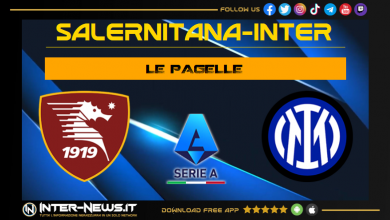 Salernitana-Inter, le pagelle
