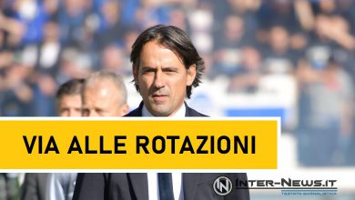 Simone Inzaghi per Real Sociedad-Inter pensa alle prime rotazioni in formazione (Photo Inter-News.it ©)
