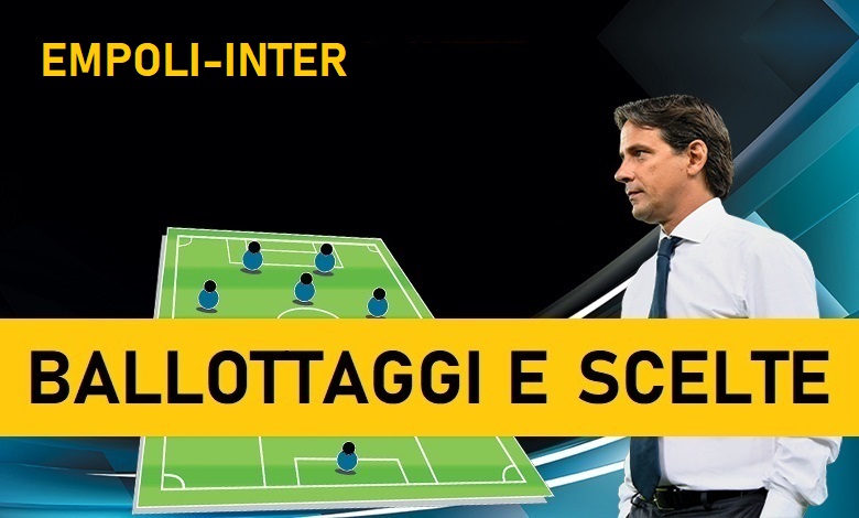 Probabili formazioni Empoli-Inter Serie A | L'Inter di Simone Inzaghi