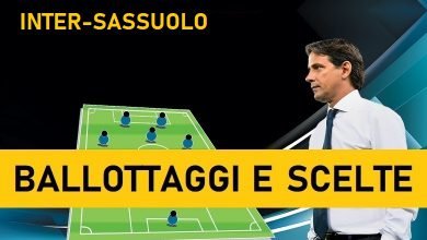 Probabili formazioni Inter-Sassuolo Serie A | L'Inter di Simone Inzaghi