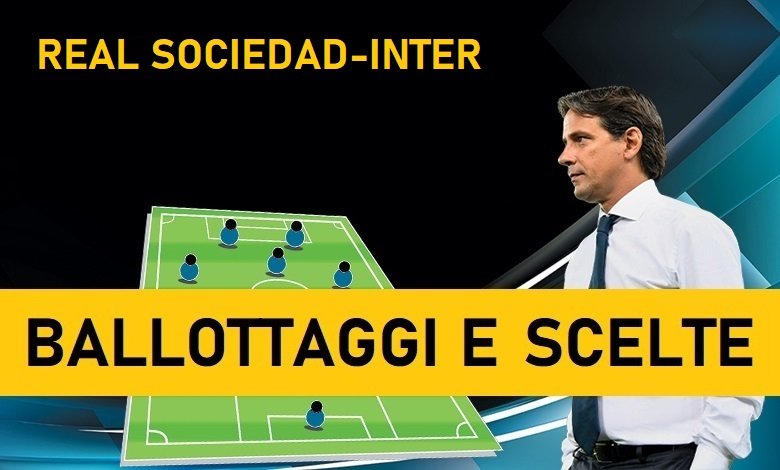 Simone Inzaghi in Real Sociedad-Inter | Probabili formazioni Champions League