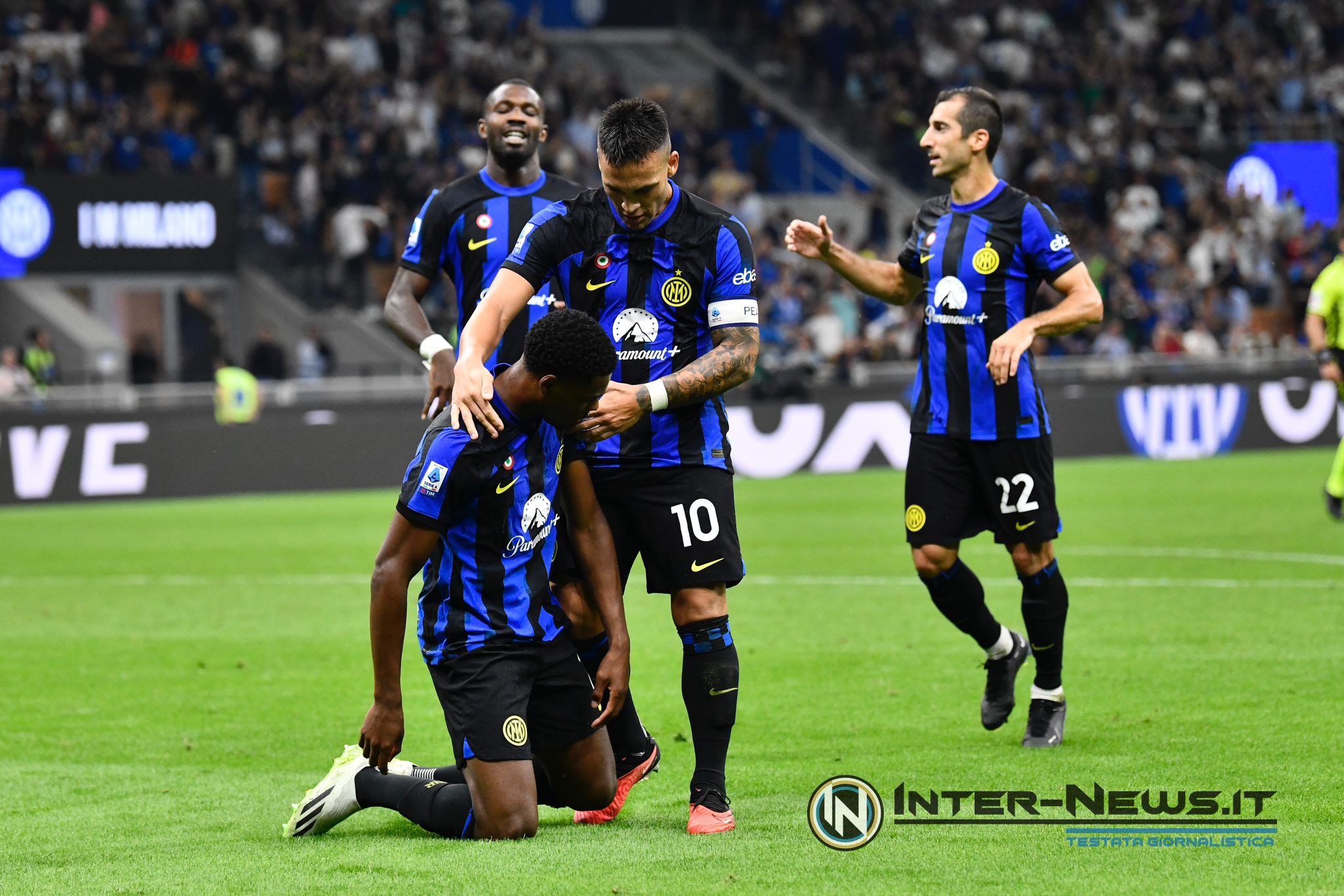 Sassuolo Inter 1 0 al 45?: Laurienté sblocca, Lautaro Martinez va vicino!