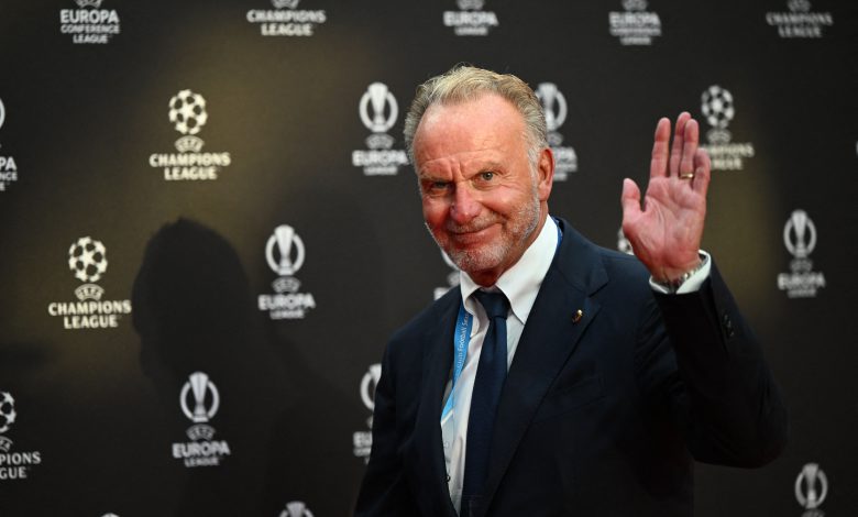 Karl-Heinz Rummenigge (Photo by Ozan Kose/AFP via Getty Images/OneFootball)