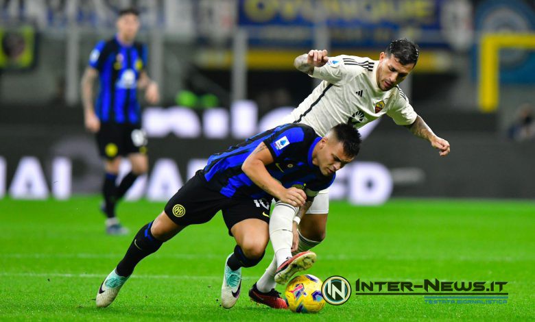 Lautaro Martinez in Inter-Roma (Photo by Tommaso Fimiano/Inter-News.it ©)