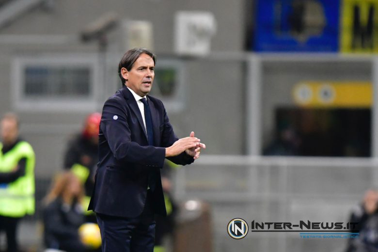 Simone Inzaghi in Inter-Roma (Photo by Tommaso Fimiano/Inter-News.it ©)