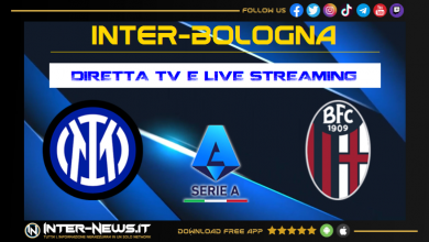 Inter-Bologna diretta tv e streaming