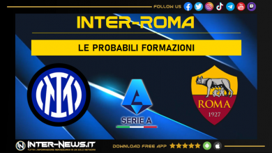 Inter-Roma | Probabili formazioni Serie A