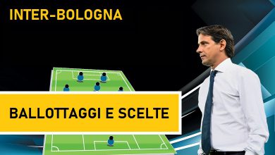 Probabili formazioni Inter-Bologna Serie A | L'Inter di Simone Inzaghi