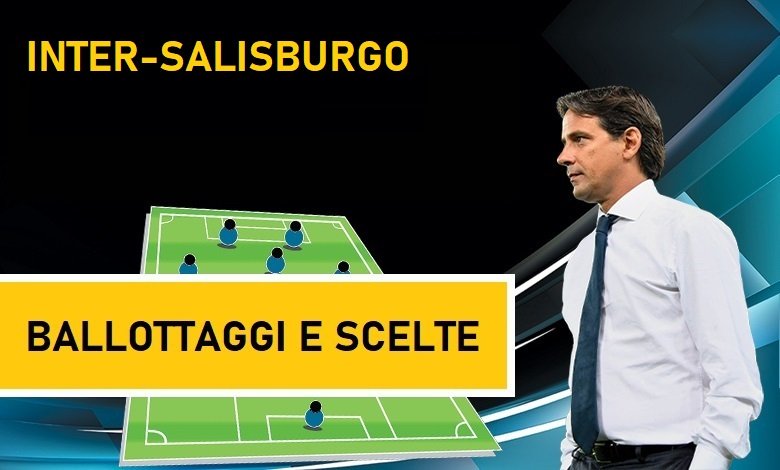 Probabili formazioni Inter-Salisburgo in Champions League | L'Inter di Simone Inzaghi