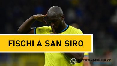 Romelu Lukaku in Inter-Roma atteso dai fischi di San Siro (Photo Inter-News.it ©)