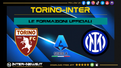 Torino-Inter | Formazioni ufficiali Serie A