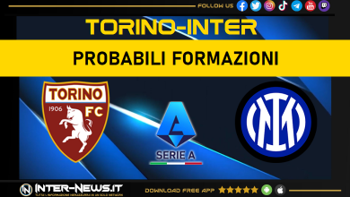 Torino-Inter | Probabili formazioni Serie A