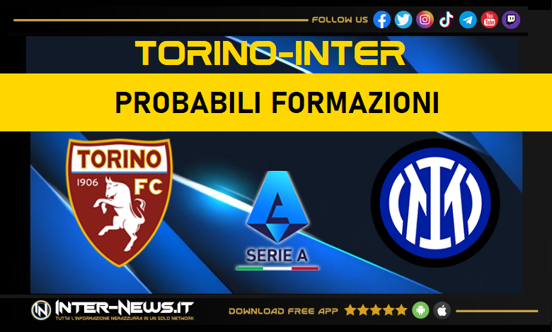 Torino-Inter | Probabili formazioni Serie A