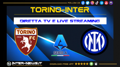 Torino-Inter dove vedere in diretta tv e streaming