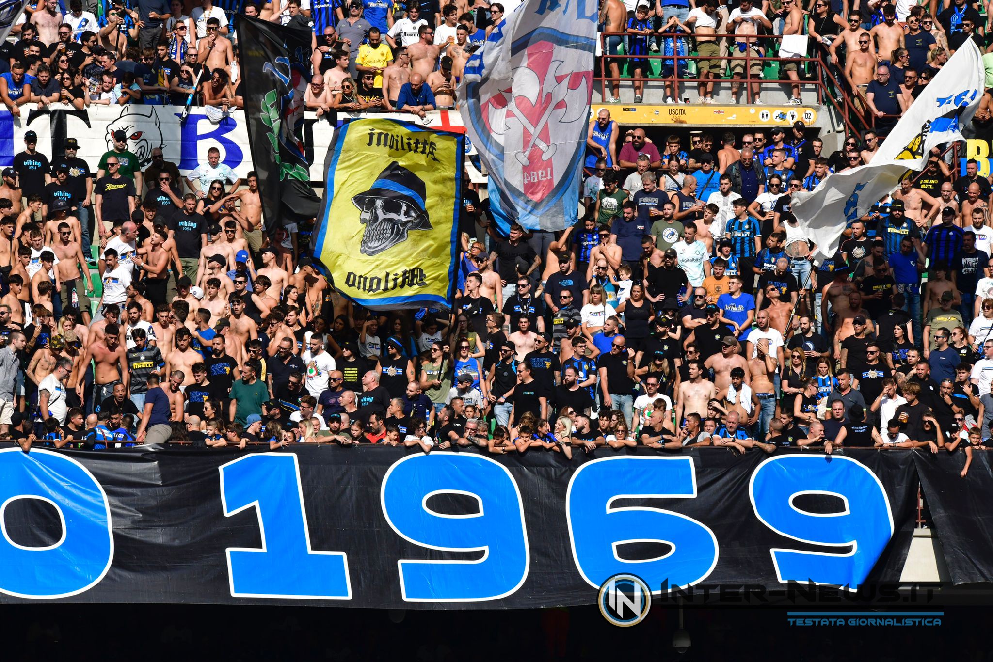 Curva Nord Inter, San Siro (Photo by Tommaso Fimiano/Inter-News.it ©)